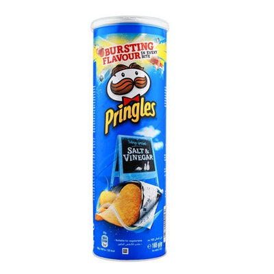 Pringles Salt & Vinegar Chips 165g - Shams Shopping Centre Pringles