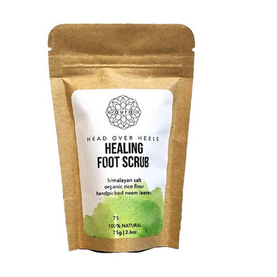 Aura Head Over Heels Foot Scrub 75g - Shams Shopping Centre Aura Craft