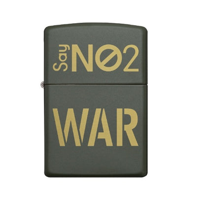 Zippo 221 Say No To War Design - Shams Shopping Centre Zippo