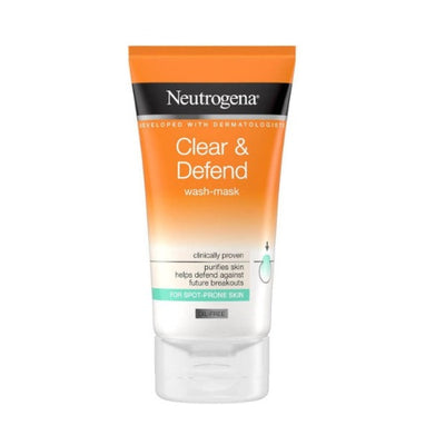 Neutrogena Clear & Defend Spot-Prone Skin Wash 150ml - Shams Shopping Centre Neutrogena
