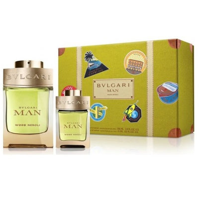 Bvlgari Man Wood Neroli EDP Perfume Set - Shams Shopping Centre Bvlgari