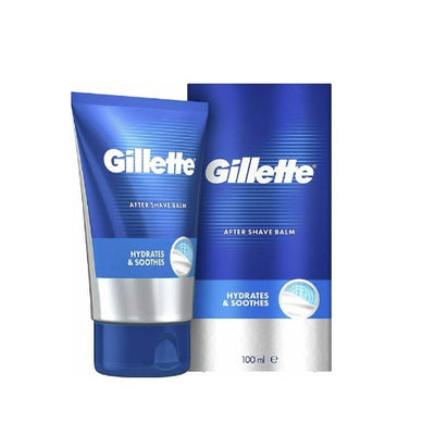 Gillette Hydrates & Soothes After Shave Balm 100ml - Shams Shopping Centre Gillette