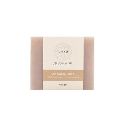 Aura Oatmeal Scrub Soap 100g - Shams Shopping Centre Aura Craft
