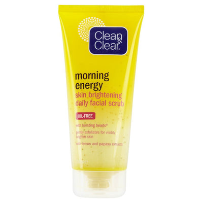 Clean & Clear Morning Skin Brightening Facial Scrub 150ml - Shams Shopping Centre Clean&Clear