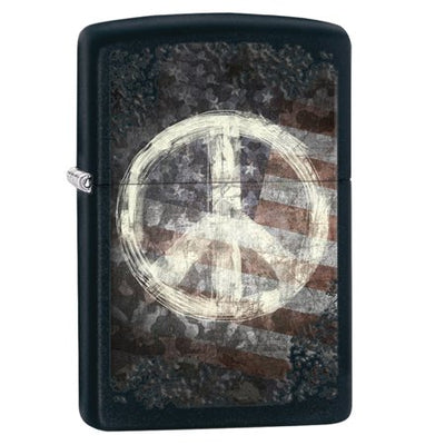 Zippo 28864 Peace On Flag Lighter - Shams Shopping Centre Zippo