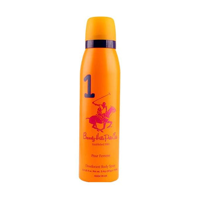 Beverly Hills Polo Club Pure Femme 1 Deodorant Spray 150ml - Shams Shopping Centre Beverly Hills