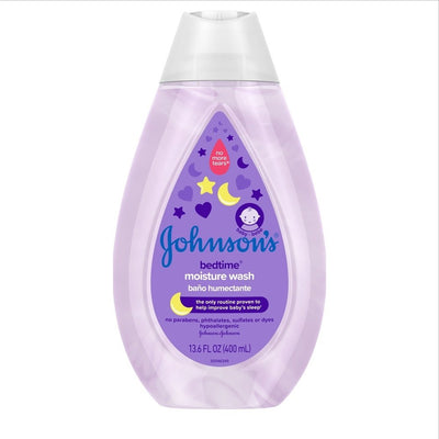 Johnson's Baby Bed Time Moisture Wash 400ml - Shams Shopping Centre Johnsons