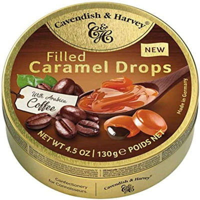 Cavendish & Harvey Caramel Drops With Arabica Coffee 130g - Shams Shopping Centre Cavendish & Harvey