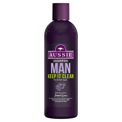Aussie Man Keep It Clean Shampoo 300ml - Shams Shopping Centre Aussie