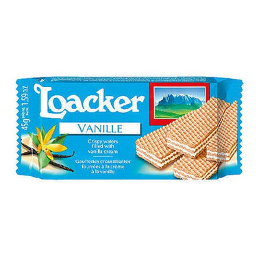 Loacker Classic Wafer Vanilla 45gm - Shams Shopping Centre Shams Shopping Centre