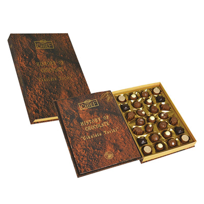 Bolci History of Chocolate Praline Box 330g - Shams Shopping Centre Bolci