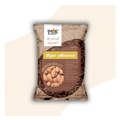 MAK Dry Fruit Raw Almonds 100g - Shams Shopping Centre Mak Foods