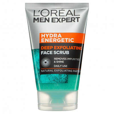 Loreal Men Expert Hydra Energetic Face Scrub - Shams Shopping Centre Loreal