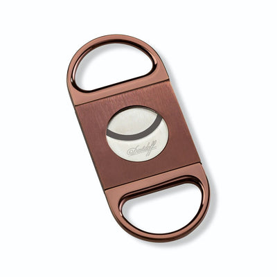 Davidoff Double Blade Cutter Satin Brown-117478 - Shams Shopping Centre Davidoff