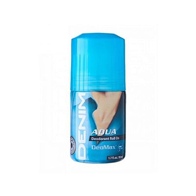 Denim Aqua Deo Roll On 50ml - Shams Shopping Centre Denim