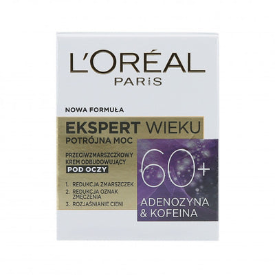 L'oreal 60+ Wrinkle Expert Eye Cream15ml - Shams Shopping Centre Loreal
