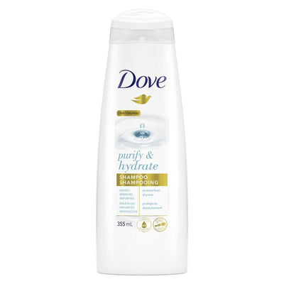 Dove Purify & Hydrate Shampoo 355ml - Shams Shopping Centre Dove