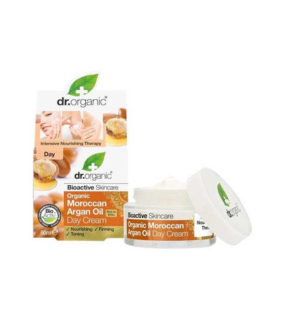 Dr.Organic Bioactive Organic Morocan Argan Oil Day Cream 50ml - Shams Shopping Centre Dr.Orgnic