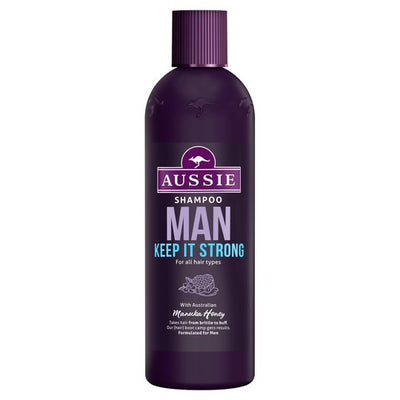 Aussie Man Keep It Strong Shampoo 300ml - Shams Shopping Centre Aussie