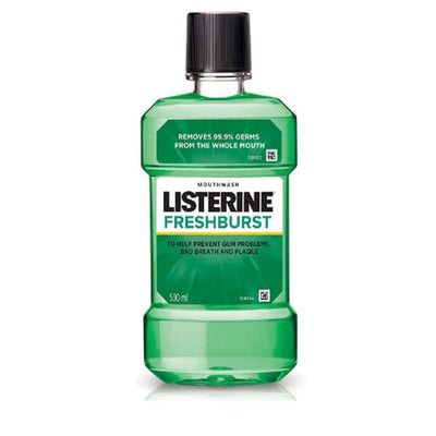 Listerine Fresh Burst Mouth Wash 500ml - Shams Shopping Centre Listerine