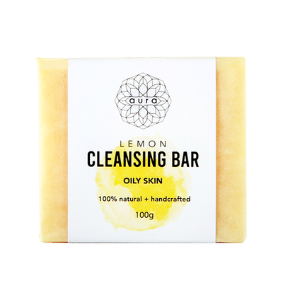 Aura Lemon Bar Soap 95g - Shams Shopping Centre Aura Craft