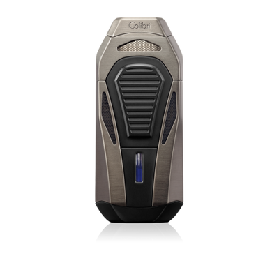 Colibri Boss Triple Jet Lighter-Brushed Gunmetal LI950T6 - Shams Shopping Centre Colibri