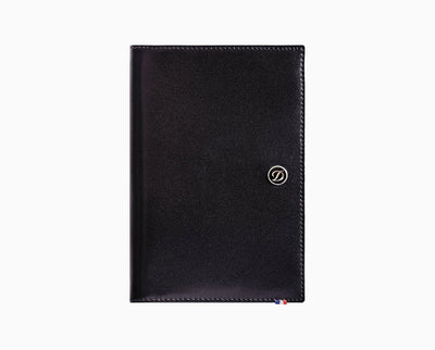 St.Dupont Passport Holder Line D Black (180012) - Shams Shopping Centre ST Dupont