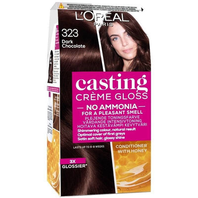 Loreal Casting cream 323 dark chocolate - Shams Shopping Centre Loreal