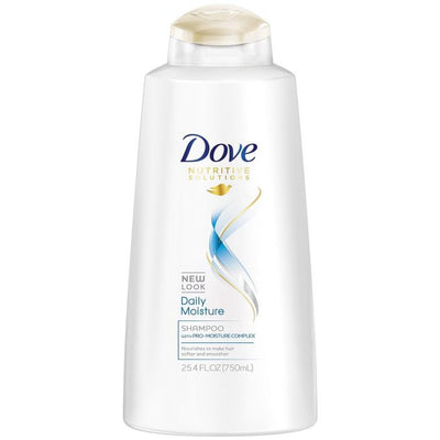 Dove Hair Therapy Daily Moisture Shampoo 750ml - Shams Shopping Centre Dove