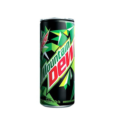 Mountain Dew Can 250ml - Shams Shopping Centre Pepsi