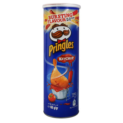 Pringles Tomato Ketchup 165g - Shams Shopping Centre Pringles
