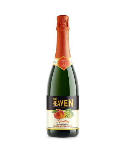 Pure Heaven White Grape & Peach Sparkling Celebration Drink 750ml - Shams Shopping Centre Pure Heaven