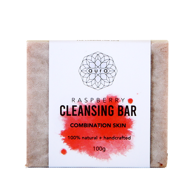 Aura Raspberry Soap 95g - Shams Shopping Centre Aura Craft