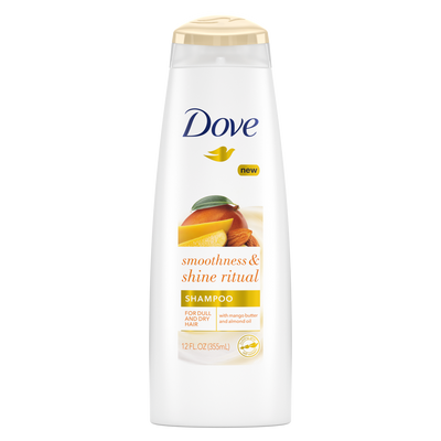 Dove Smoothness & Shine Ritual Shampoo 355ml a - Shams Shopping Centre Dove