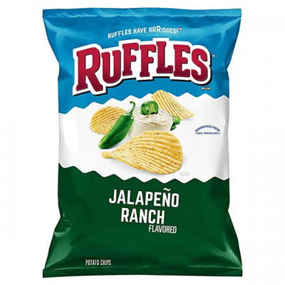 Ruffles Jalapeno Ranch 6.5oz - Shams Shopping Centre Ruffles