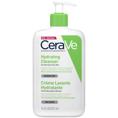 CeraVe Hydrating Cleanser Normal To Dry Skin 473ml - Shams Shopping Centre Cerave
