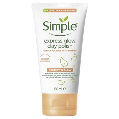 Simple Express Glow Clay Polish 150ml - Shams Shopping Centre Simple