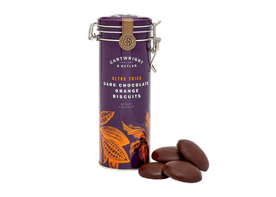 Cartwright & Butler Ultra Thick Dark Chocolate Orange Biscuits 190g - Shams Shopping Centre Cartwright & Butler