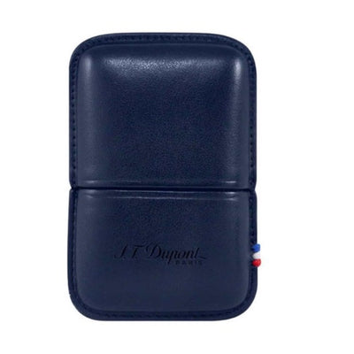 St Dupont Line 2 Lighteer Case Blue ( 183073) - Shams Shopping Centre ST Dupont