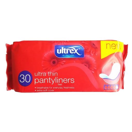 Ultrex Ultra Thin Panty Liner 30&