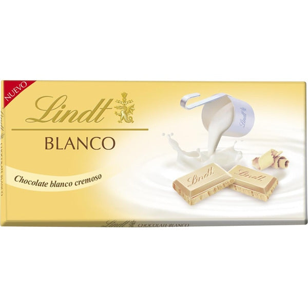 Lindt Swiss Classic White Bar 100g