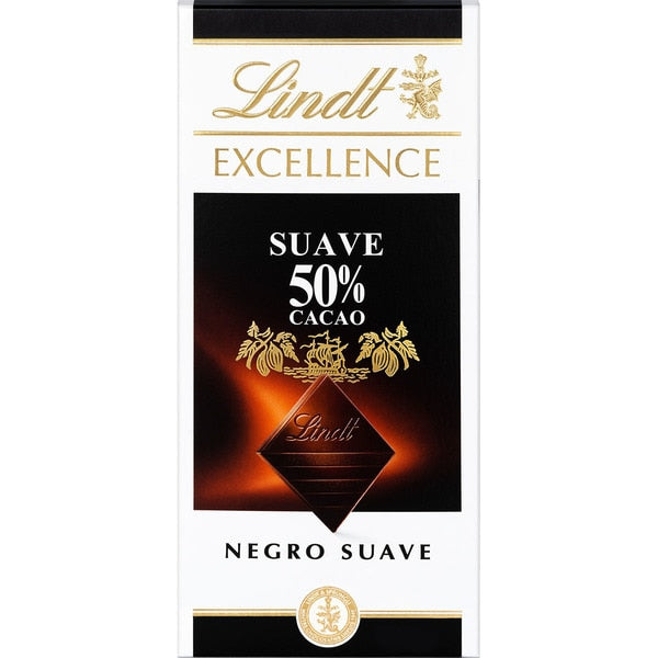 Lindt Excellence 50% Cocoa Dark Chocolate 100gm