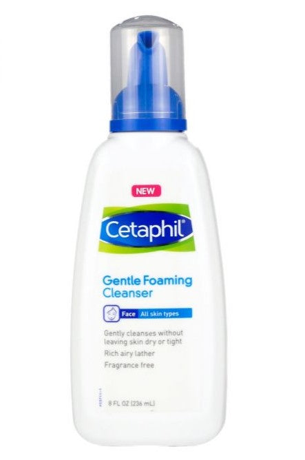 Cetaphil Gentle Foaming Cleanser For All Skin Type 236ml - Shams Shopping Centre Cetaphil  