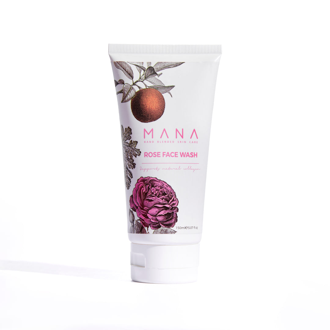 MANA Rose Face Wash 150ml - Shams Shopping Centre Mana Beauty Spirit  