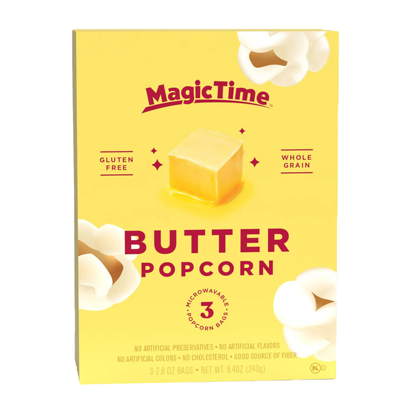 Magic Time Butter Organic Popcorn 240g