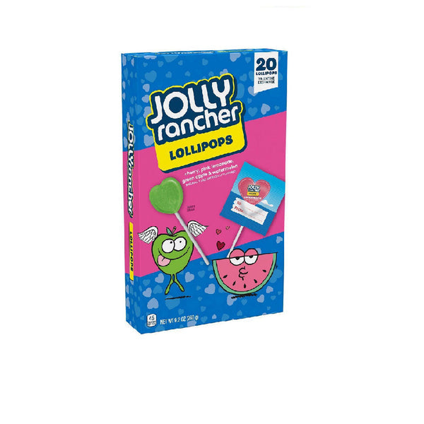 Jolly Rancher Chery Pink Lemonade Lollipops 260g - Shams Shopping Centre Jolly Rancher  