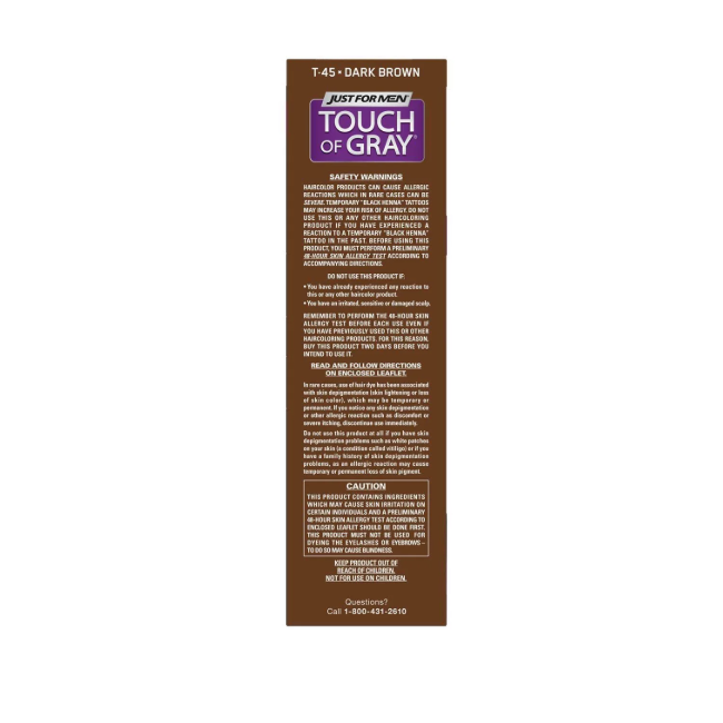 Just For Men Touch of Gray Dark brown 40g