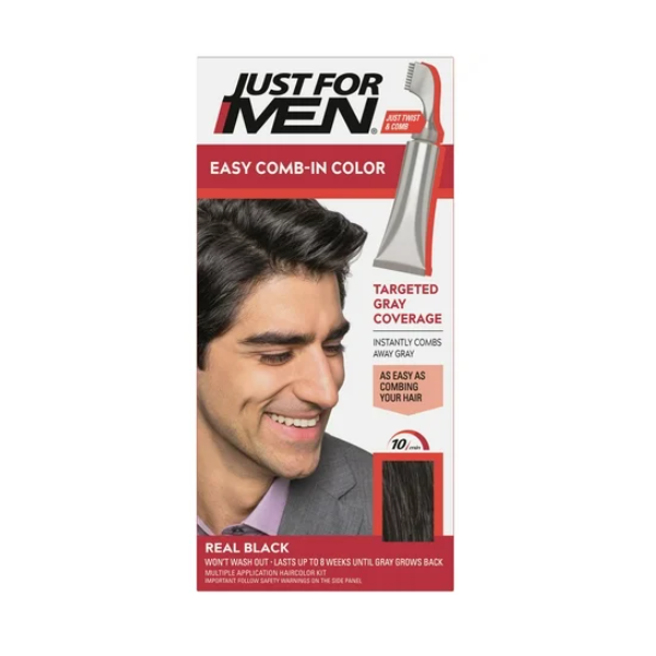 Just For Men Real Black A-55 With Comb