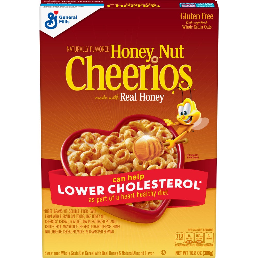 General Mills Cheerios Honey Nut Gluten Free 306g - Shams Shopping Centre GM  