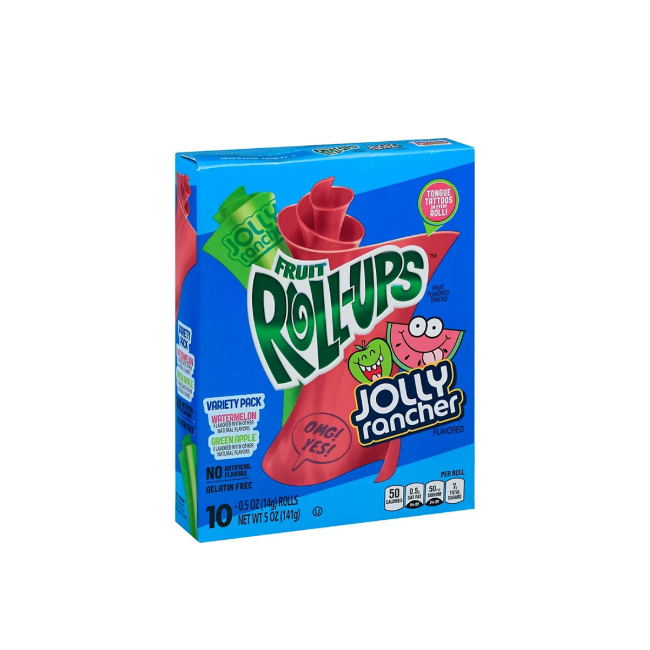 Fruit Roll-Ups Jolly Rancher 141g